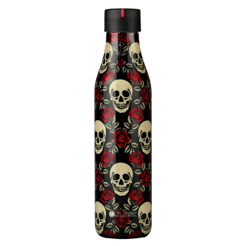 Isı Yalıtımlı Çelik Termos 500ml Rose and Skull