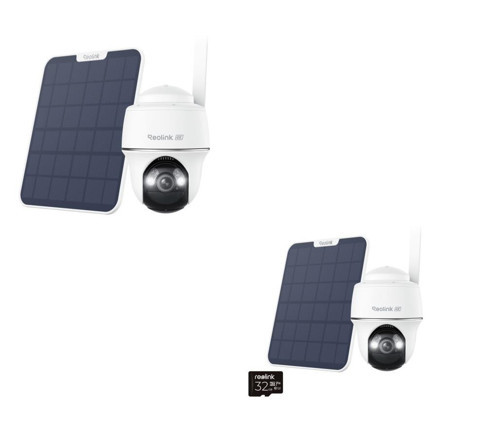 REOLINK GO PT PLUS 2K 5MP 4MM BATARYALI / 4G / SOLAR PANEL DAHİL IP PT KAMERA