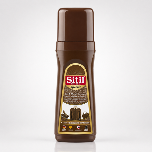 Süet ve Nubuk Yenileyici Likit Boya Koyu Kahve 100 ml