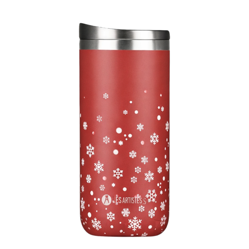 Isı Yalıtımlı Çelik Termos Mug 500ml Xmas