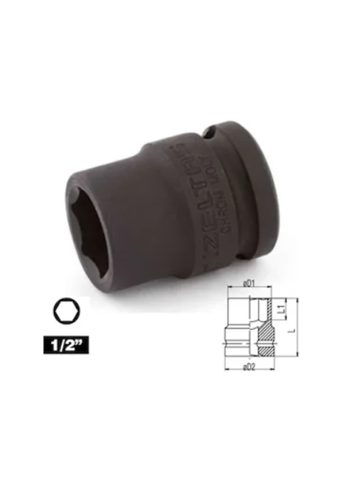 İZ. 1" HAVALI LOKMA 24 MM