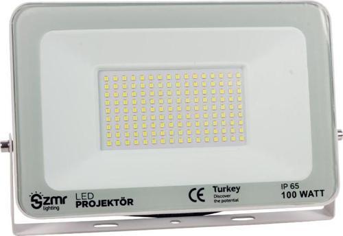 PM-22587 100 WATT - 220 VOLT 6500K IP65 150* IŞIK AÇISI BEYAZ SLİM KASA LED PROJEKTÖR