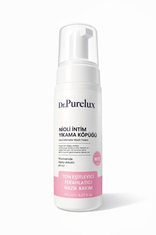 Nioli İntim Yıkama Köpüğü 150 Ml| Genital Bölge Ton Eşitleyici Koku, Mantar, Akıntı Karşıtı Köpük