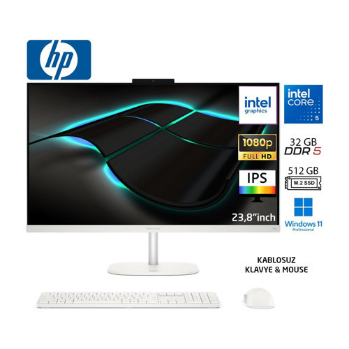 omnistudio 24-CU0009NT Intel Core 5 120U 32GB 512GB SSD W11 Pro 23.8" IPS All In One D61Z0EA Duddi