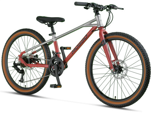 DEMARCH M-24-MD ERKEK DAĞ BİSİKLETİ 280H 24 JANT 21 VİTES GREY RED
