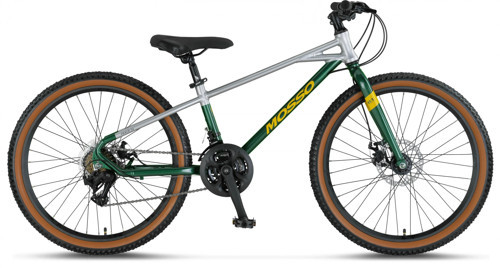 DEMARCH M-24-MD ERKEK DAĞ BİSİKLETİ 280H 24 JANT 21 VİTES SİLVER GREEN