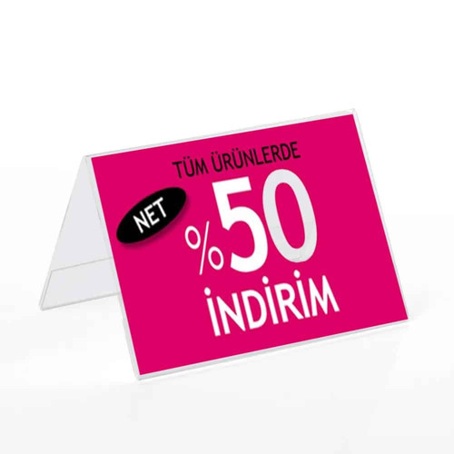 A Tipi Yatay Pleksi Föylük 21x15cm 25li Paket