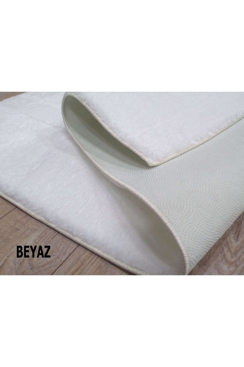 Dekoratif Peluş Halı Peluş Yolluk - Oturma Odası Halısı Salon Halısı Yolluk