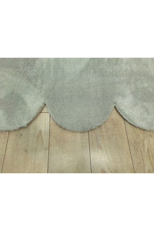 3'Lü Set Kaymaz Taban Banyo Paspası Halısı 50X50 Yuvarlak Papatya 50X60 Lazer-60X100 Lazer