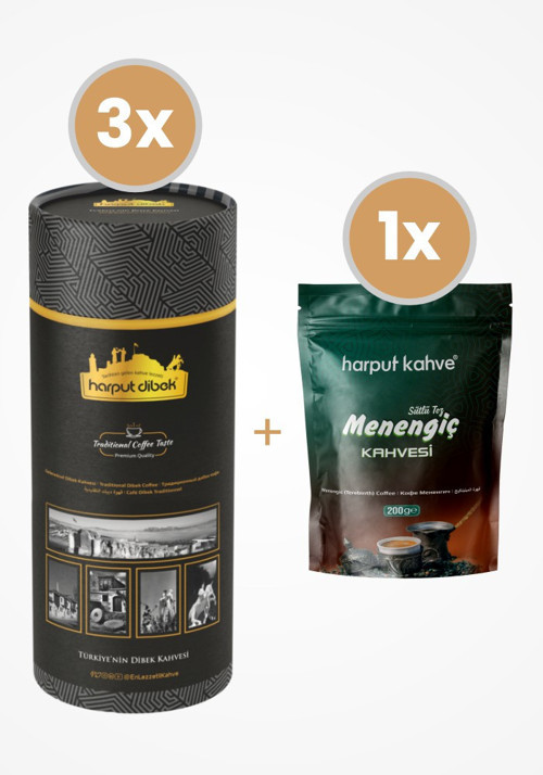 3 Adet Dibek 1000gr (200gr Menengiç Hediyeli)