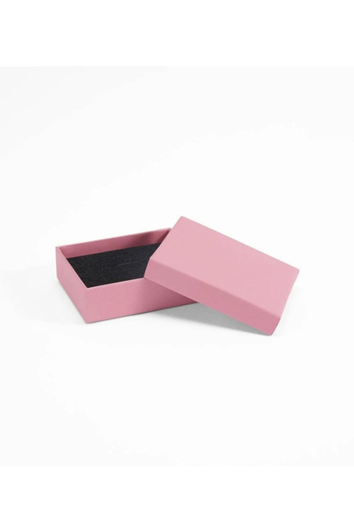 Pembe Süngerli Takı Kutusu 6x8x3 Cm (9 ADET)