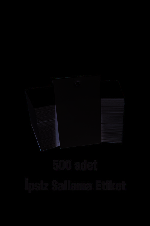 Sallama Ürün Etiketi baskısız/baskıya hazır 8x5cm 500Adet