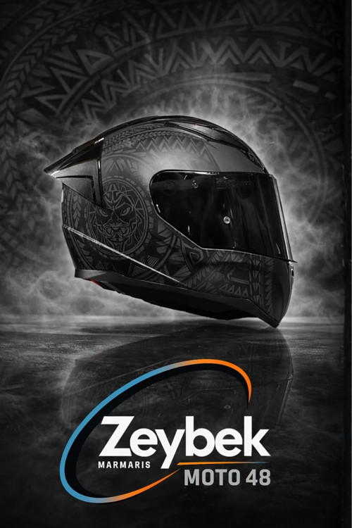 Takaroa Full Face Kask–Spoilerlı,Siyah Vizörlü, Ekstra Şeffaf Vizörlü, ECE & DOT