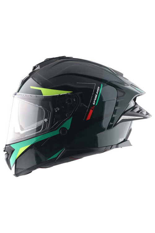 BRUTALE KRYPTIC FULL FACE PARLAK SİYAH YEŞİL