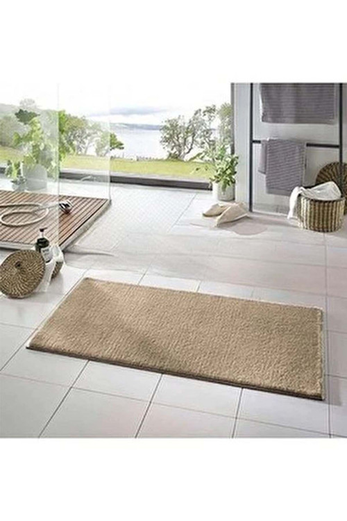 Banyo Paspası 1 Adet 50X80 Peluş Kaymaz Taban Yıkanabilir Banyo Halı Banyo Paspası