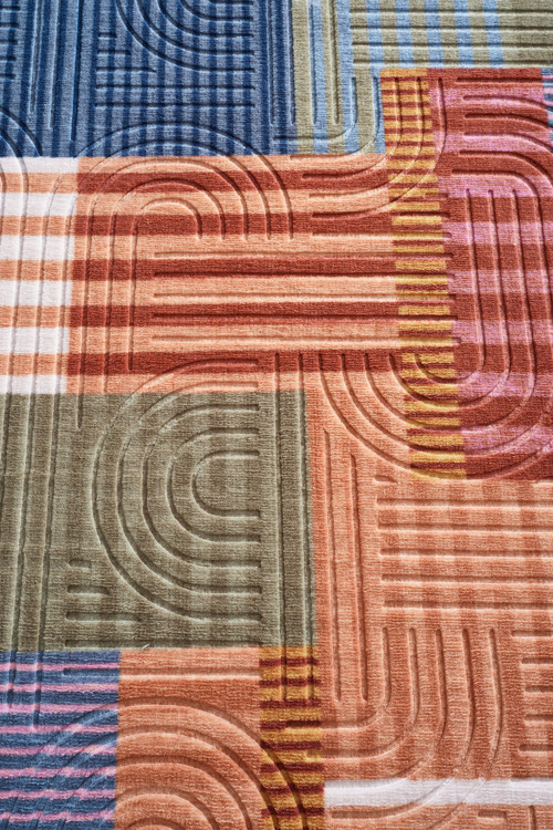 Oval Bohem Yıkanabilir Leke Tutmaz Modern Multi Renkli Özel Seri Kaymaz Taban Halı Kilim Yolluk Rcmultı_Klm_Yenımdl_Elıps_002