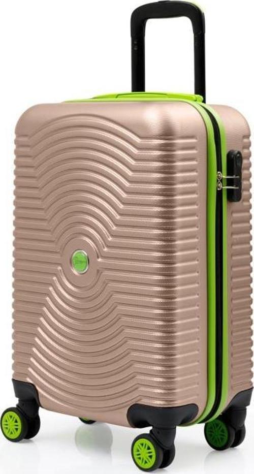 Kabin Boy Valiz 4x2 Teker Altın 1169