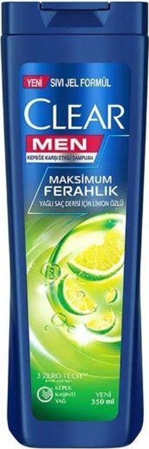 Şampuan 350 ml. Men Maksimum Ferahlık (24'lü)