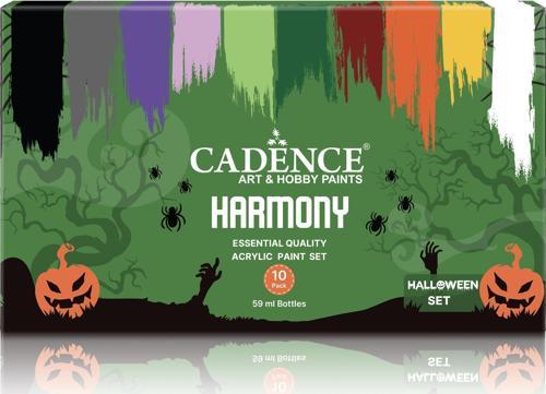 HARMONY AKRİLİK 10'LU SET HALLOWEEN SET & CADILAR BAYRAMI 59ML