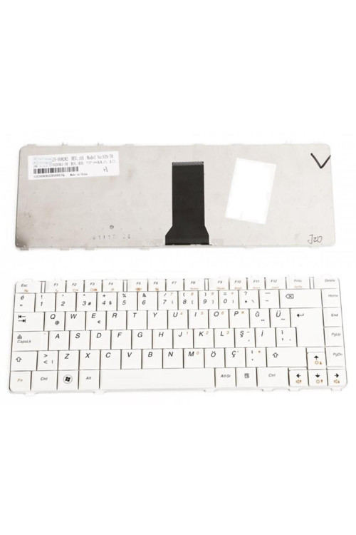Lenovo 9790A8 N3SG-US MP-08F73US-686 Klavyesi - Beyaz - TR