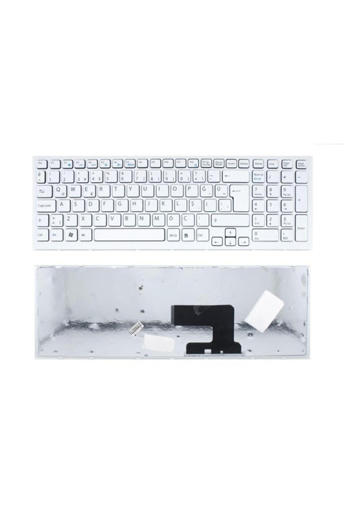 Sony VAIO VPC-EH36EH VPC-EH37FG Notebook Klavyesi - Beyaz - TR