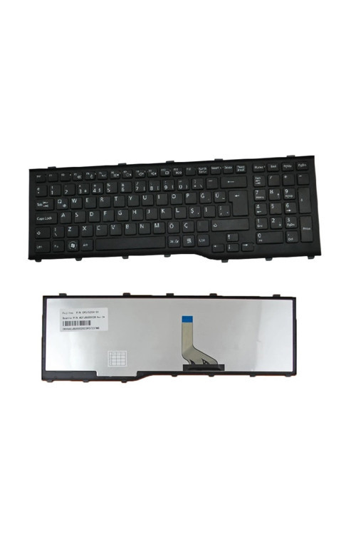Fujitsu LifeBook AH532-G52-500 Notebook Klavyesi (Siyah TR)