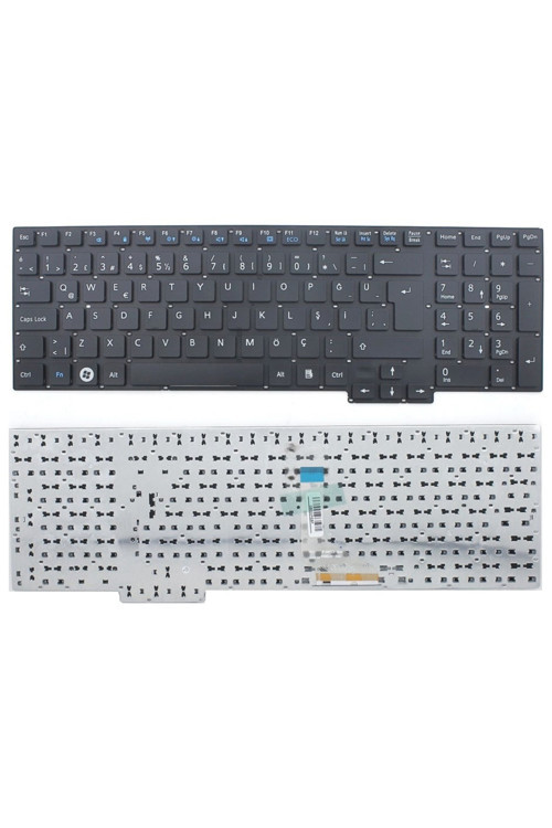 Fujitsu CP569151-01,CP611934,CP612621-01 Klavyesi (Siyah TR) / Çerçevesiz