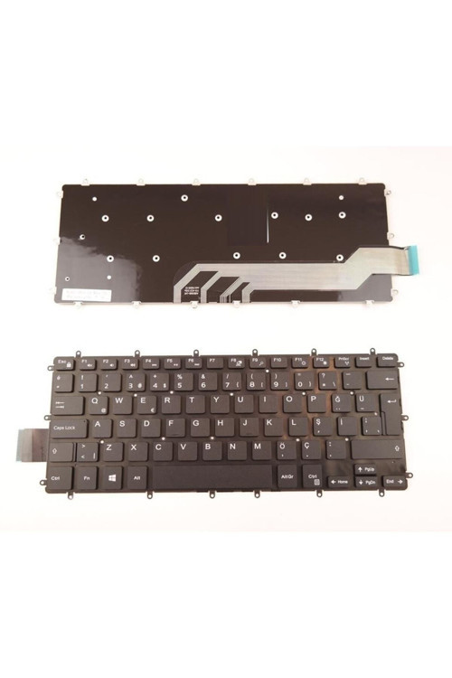 Dell Latitude P69G P69G001 (3379) Notebook Klavye (Siyah TR)