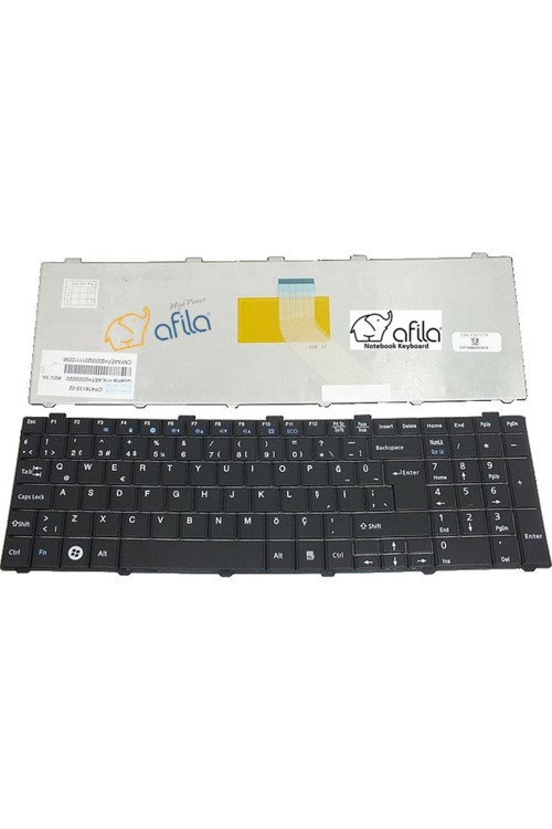 Fujitsu LifeBook AH531 AH 531 Notebook Klavyesi - Siyah - TR