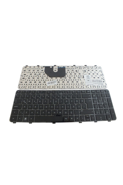Hp dv6-6010ST 640436-141 Notebook Klavyesi - Siyah - TR