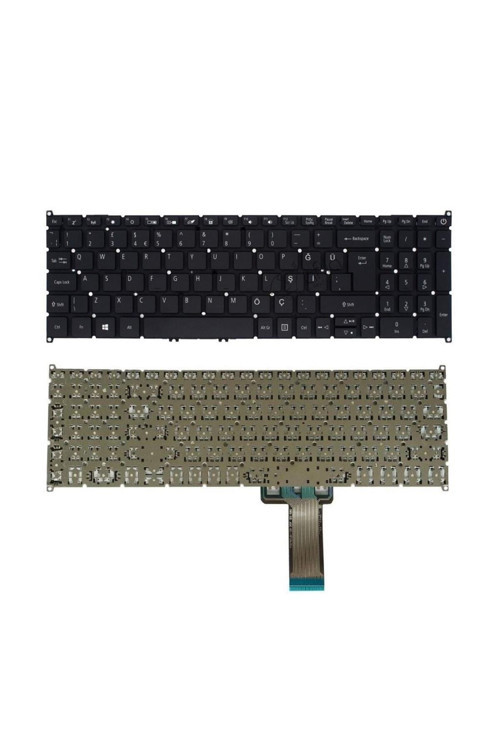 Acer Aspire 7 A715-75G Klavyesi Tuş Takımı (Siyah TR)