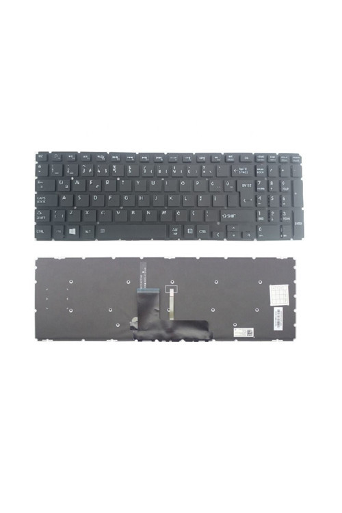 Toshiba Satellite L50-B-12R Notebook Klavyesi Siyah TR / IŞIKLI