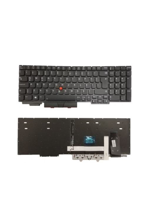 Lenovo Thinkpad E15 Gen2 20T8 20T9 Klavyesi (Siyah TR) ışıklı