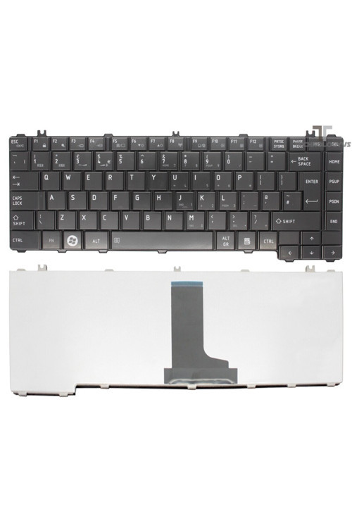Toshiba 6037B0051402 6037B0051405 Notebook Klavyesi - Siyah - TR