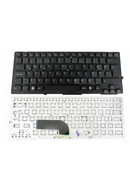 Sony VPCSD VPCSB VPC-SA Notebook Klavyesi - Siyah - TR