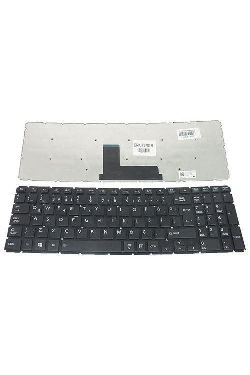 Toshiba Satellite L50-B-1W4 L50-B-1X7 L50-B-1X8 Klavye Siyah TR