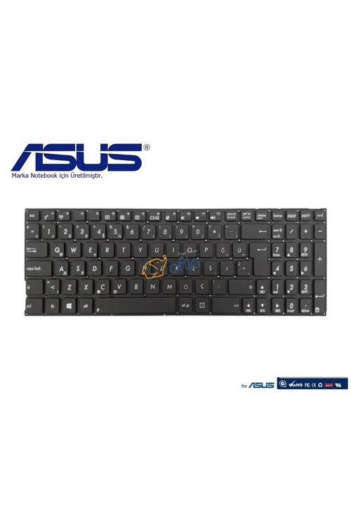 Asus X756UF-XX113T X756UJ-XO015D Klavye Tuş Takımı (Siyah TR)
