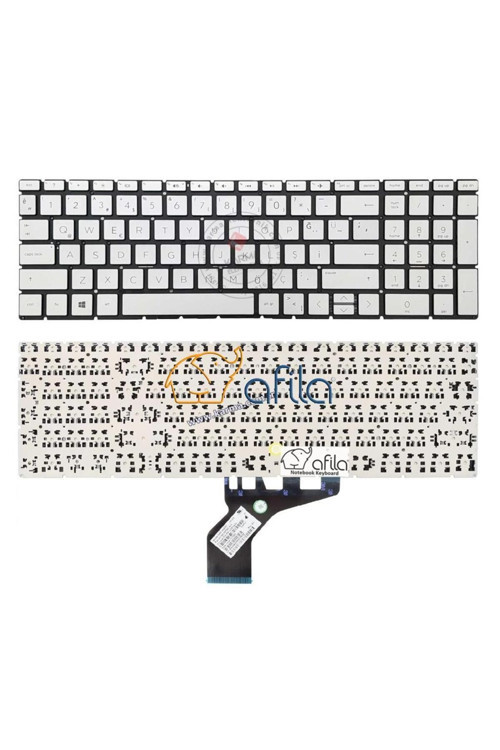Hp 15-Dw1010nt 2A9J2EA, 15-Dw1011nt Notebook Klavyesi Gri TR