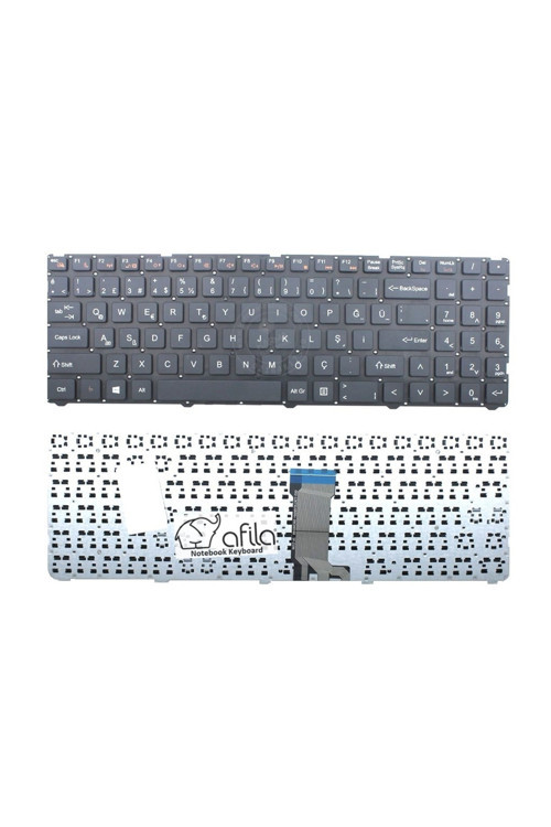 Casper Nirvana C650.8550-B150P-S-F Notebook Klavyesi (Siyah TR)