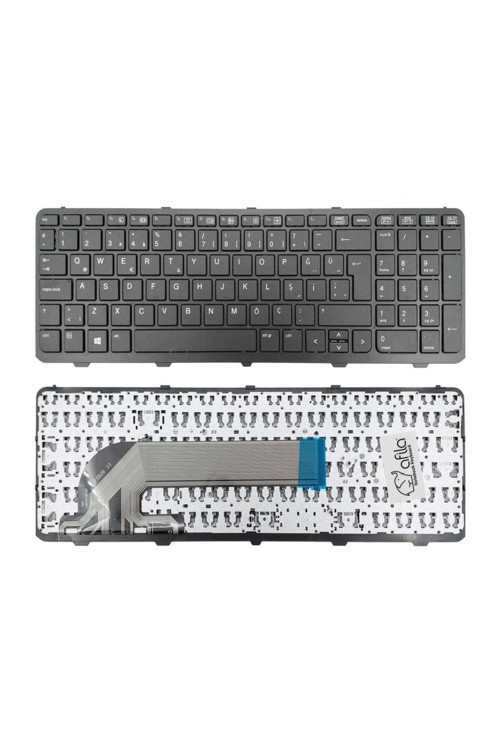 Hp ProBook 450 G0, 450 G1, 450 G2 Notebook Klavyesi (Siyah - TR)