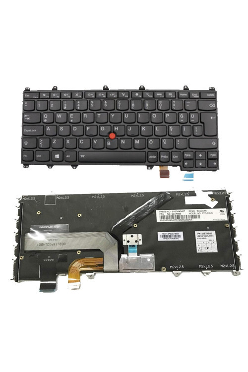 Lenovo ThinkPad Yoga 260 20G Notebook Klavyesi (Siyah TR) ışıklı