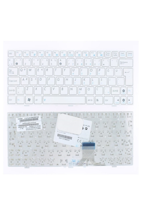 ASUS EEE PC V021562IK3, V021562HK3 Notebook Klavye, Beyaz - TR / Ver.2