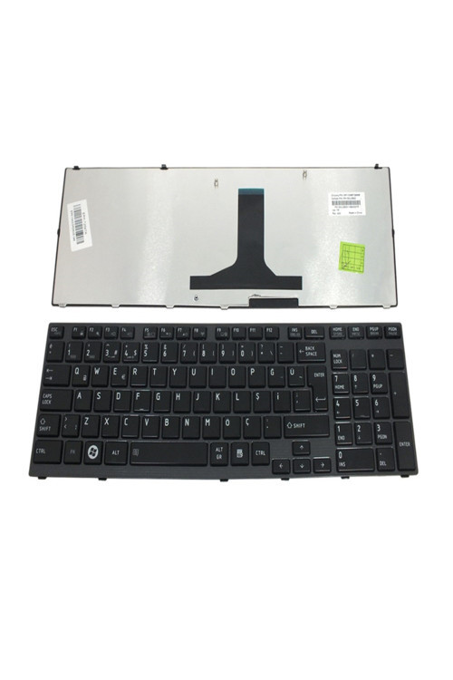 Toshiba P750, P750-BT4G22 Notebook Klavyesi (Siyah TR)