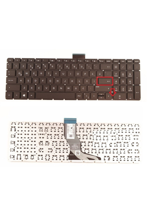 HP Pavilion 15-bc010NT (X8M23EA) Notebook Klavyesi (Siyah TR)