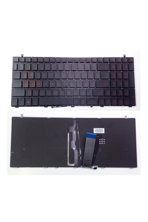 Monster Abra A5 V10.3.1 Notebook Klavyes (Siyah TR) Kırmızı