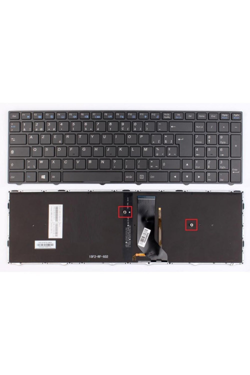 Monster P870DM Notebook Klavye / Siyah - TR - Backlit - Ver.1