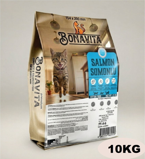 Somonlu Yavru Kedi Kuru Maması 10kg(4X2.5)