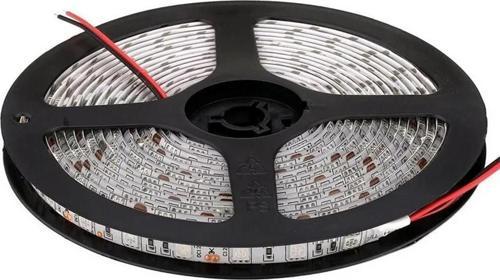 3 Çipli Kırmızı Renk İç Mekan Silikonsuz 60 Led 5 Metre Şerit Led Kesilebilir Özellikli