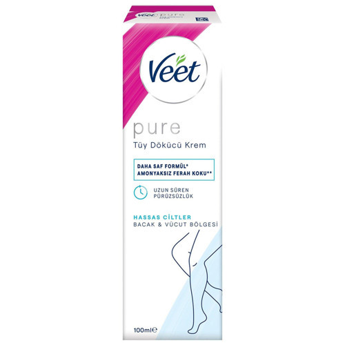 PURE TÜY DÖKÜCÜ KREM HASSAS CİLTLER 100 ML