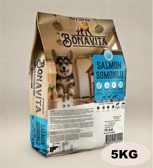 Somonlu Yavru Köpek Kuru Maması 5kg(2X2.5)